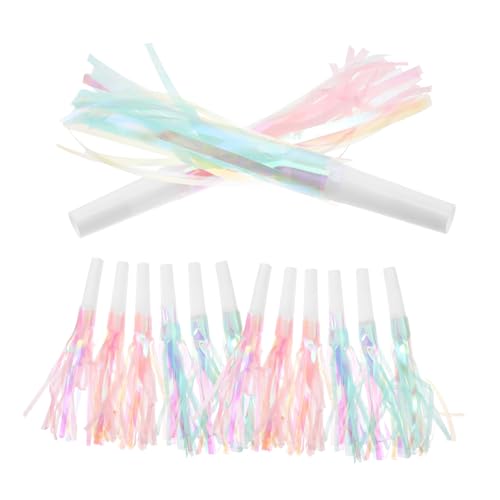 ULTECHNOVO 24 Stück Quastenpfeife Party Hörner Geburtstags-gebläse Musikalischer Knaller Blowouts Krachmacher Geburtstagsausbrüche Krachmacher-blowouts Krachmacher Blowouts Pfeifen Plastik ULTECHNOVO 24 Stück Quastenpfeife Party Hörner Geburtstags-gebläse Musikalischer Knaller Blowouts Krachmacher Geburtstagsausbrüche Krachmacher-blowouts Krachmacher Blowouts Pfeifen Plastik von ULTECHNOVO