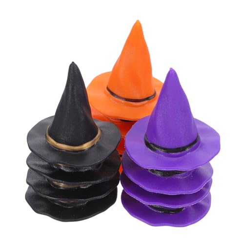 ULTECHNOVO 24stücke Winzige Hexenhüte Miniatur-hexenhüte Für Puppenhaus-dekoration Halloween-flaschenaufsätze Diy-bastelbedarf Kleine Partyhüte ULTECHNOVO 24stücke Winzige Hexenhüte Miniatur-hexenhüte Für Puppenhaus-dekoration Halloween-flaschenaufsätze Diy-bastelbedarf Kleine Partyhüte von ULTECHNOVO