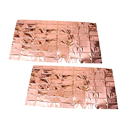 ULTECHNOVO 2Stücke Tischdecke Roségold Umweltfreundliches Abwaschbares Tischtuch für Hochzeitsfeiern und Partys Dekoration ULTECHNOVO 2Stücke Tischdecke Roségold Umweltfreundliches Abwaschbares Tischtuch für Hochzeitsfeiern und Partys Dekoration von ULTECHNOVO