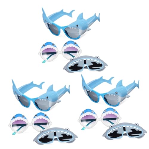 ULTECHNOVO 3 Sätze Hai-brille Lustig Albern Geburtstag Neuheit Brille Bunt Karikatur Spielzeugbrille Für Kleinkinder Festivalbrille Geformt Masse Verrückt Party Pvc 3 Paar * 3 ULTECHNOVO 3 Sätze Hai-brille Lustig Albern Geburtstag Neuheit Brille Bunt Karikatur Spielzeugbrille Für Kleinkinder Festivalbrille Geformt Masse Verrückt Party Pvc 3 Paar * 3 von ULTECHNOVO