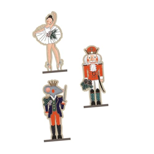 ULTECHNOVO 3 Stück Delikate Holzfigur Teiliges Weihnachtsdekoration Stabile Holzkunst für Festliche Tischdeko und Weihnachtsbaum Schmuck Zuhause Feiertagsatmosphäre ULTECHNOVO 3 Stück Delikate Holzfigur Teiliges Weihnachtsdekoration Stabile Holzkunst für Festliche Tischdeko und Weihnachtsbaum Schmuck Zuhause Feiertagsatmosphäre von ULTECHNOVO