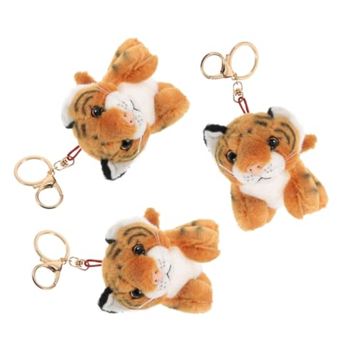 ULTECHNOVO 3 Stück Plüsch Tiger Schlüsselanhänger Weiche Tiger Tier Anhänger Niedliches Taschen und Rucksack Accessoire Langlebig Farbbeständig als Shower oder Party ULTECHNOVO 3 Stück Plüsch Tiger Schlüsselanhänger Weiche Tiger Tier Anhänger Niedliches Taschen und Rucksack Accessoire Langlebig Farbbeständig als Shower oder Party von ULTECHNOVO