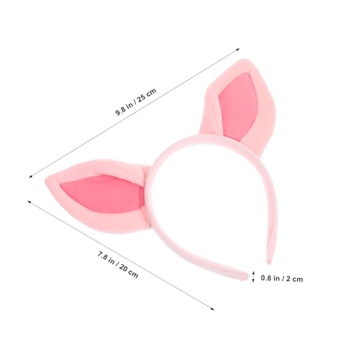ULTECHNOVO 3 Stück Schweineohren Stirnband Flexibel Tierkostüm Kopfbedeckung Halloween Cosplay Party für Jugendliche und Erwachsene ULTECHNOVO 3 Stück Schweineohren Stirnband Flexibel Tierkostüm Kopfbedeckung Halloween Cosplay Party für Jugendliche und Erwachsene von ULTECHNOVO