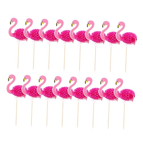 ULTECHNOVO 30 Stück Kuchendekorationseinsatz Tortenverzierung Zum Geburtstag Flamingo-kuchenaufsatz Blumen- Flamingo-kuchendekorationen Flamingo-cupcake-topper Party Kuchentopper Stöcke Holz ULTECHNOVO 30 Stück Kuchendekorationseinsatz Tortenverzierung Zum Geburtstag Flamingo-kuchenaufsatz Blumen- Flamingo-kuchendekorationen Flamingo-cupcake-topper Party Kuchentopper Stöcke Holz von ULTECHNOVO