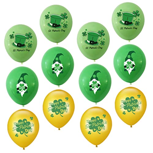 ULTECHNOVO 30 Teiliger Ballonanzug Luftballons Für Ballongirlanden Set Kleeblatt Luftballons Grüne Ballon Konfetti Girlande Zur Dekoration Party Dekoration Party Ballon Emulsion ULTECHNOVO 30 Teiliger Ballonanzug Luftballons Für Ballongirlanden Set Kleeblatt Luftballons Grüne Ballon Konfetti Girlande Zur Dekoration Party Dekoration Party Ballon Emulsion von ULTECHNOVO