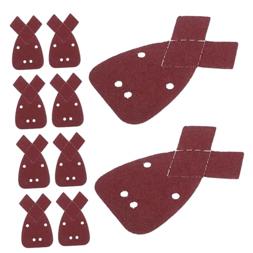 ULTECHNOVO 30Stücke Hasenschleifpads Selbstklebendes Schleifpapier Dreieckige Detailschleifer Pads für Präzises Polieren für Metallbearbeitung Optimierte ULTECHNOVO 30Stücke Hasenschleifpads Selbstklebendes Schleifpapier Dreieckige Detailschleifer Pads für Präzises Polieren für Metallbearbeitung Optimierte von ULTECHNOVO