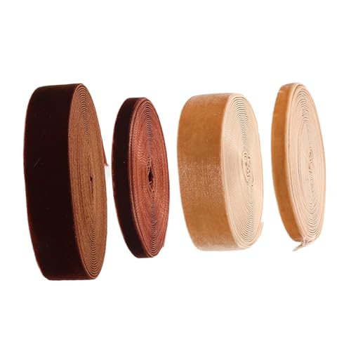ULTECHNOVO 4 Rollen Bastelband, Geschenkband Zum Basteln, Elegantes Geschenkband Für Blumensträuße, Haarschleifen, Accessoires, Hochzeits- Und Geburtstagsdekorationen, 4,5 M ULTECHNOVO 4 Rollen Bastelband, Geschenkband Zum Basteln, Elegantes Geschenkband Für Blumensträuße, Haarschleifen, Accessoires, Hochzeits- Und Geburtstagsdekorationen, 4,5 M von ULTECHNOVO