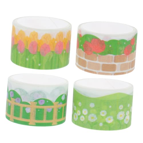 ULTECHNOVO 4 Rollen Washi Tape Japanisches Papier Klebeband mit Niedlichen DIY Motiven Dekoratives Klebeband für Scrapbooking Tagebuch Geschenkverpackung Vielseitig und Einfach zu Kleben ULTECHNOVO 4 Rollen Washi Tape Japanisches Papier Klebeband mit Niedlichen DIY Motiven Dekoratives Klebeband für Scrapbooking Tagebuch Geschenkverpackung Vielseitig und Einfach zu Kleben von ULTECHNOVO