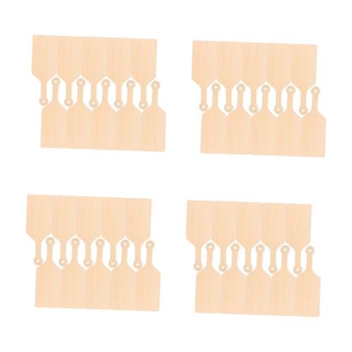 ULTECHNOVO 4 Sätze Holz Schneidebretter Teiliges Für Diy Handwerksprojekte Praktische Und Robuste Miniature Brettchen Mit Griff Für Bastelarbeiten Und Festlichkeiten 10 Stück * 4 ULTECHNOVO 4 Sätze Holz Schneidebretter Teiliges Für Diy Handwerksprojekte Praktische Und Robuste Miniature Brettchen Mit Griff Für Bastelarbeiten Und Festlichkeiten 10 Stück * 4 von ULTECHNOVO