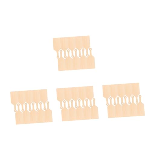 ULTECHNOVO 4 Sätze Holzbrettchen Unbehandelte Holzplatten Für Diy Bastelprojekte Für Kreative Und Pflegeleicht 10 Stück * 4 ULTECHNOVO 4 Sätze Holzbrettchen Unbehandelte Holzplatten Für Diy Bastelprojekte Für Kreative Und Pflegeleicht 10 Stück * 4 von ULTECHNOVO