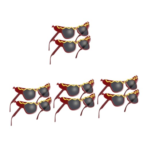 ULTECHNOVO 4 Sätze Hot-dog-spielzeuggläser Geformt Karikatur Rave Mit Verrückt Hot-dog-gläser Party Bevorzugt Brille Gläser Für Die Party Lustige Brille Abs Brown 2 Stück * 4 ULTECHNOVO 4 Sätze Hot-dog-spielzeuggläser Geformt Karikatur Rave Mit Verrückt Hot-dog-gläser Party Bevorzugt Brille Gläser Für Die Party Lustige Brille Abs Brown 2 Stück * 4 von ULTECHNOVO