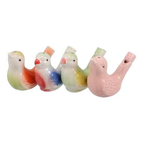 ULTECHNOVO 4 Stück Keramische Tierform Pfeifen für Tragbar und Leicht mit Einzigartigem Vogelruf Design für Outdoor Aktivitäten und Feste für Spiel und Spaß ULTECHNOVO 4 Stück Keramische Tierform Pfeifen für Tragbar und Leicht mit Einzigartigem Vogelruf Design für Outdoor Aktivitäten und Feste für Spiel und Spaß von ULTECHNOVO