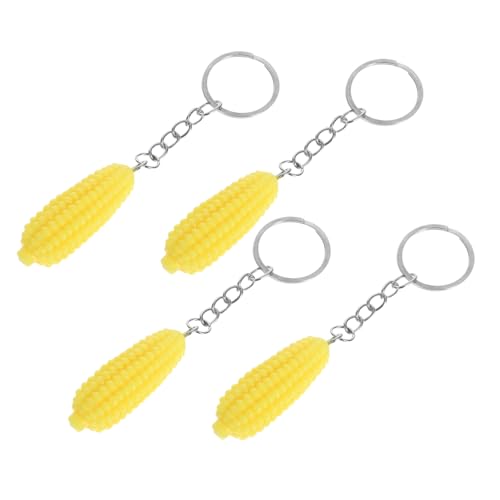 ULTECHNOVO 4 Stück Lustige Gemüse Anhänger für Taschen Handtaschen Auto Zubehör Kreative für Party Accessoires von ULTECHNOVO