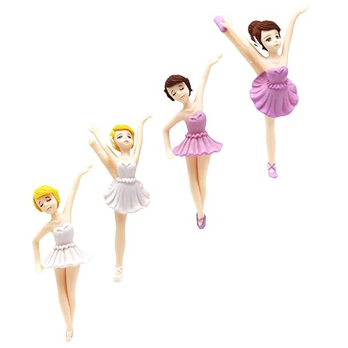 ULTECHNOVO 4 Stück Teiliges Ballerina Kuchendekorationsset für Geburtstagsfeiern Weiße und Tortenaufsätze Backdekoration für Partys und Festliche Anlässe ULTECHNOVO 4 Stück Teiliges Ballerina Kuchendekorationsset für Geburtstagsfeiern Weiße und Tortenaufsätze Backdekoration für Partys und Festliche Anlässe von ULTECHNOVO