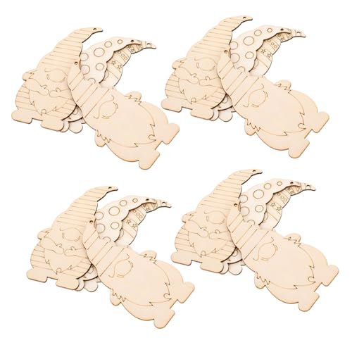 ULTECHNOVO 40 Stück Teiliges DIY Holzanhänger Weihnachtsdeko zum Bemalen Blanko Weihnachtswichtel Holzscheiben Handgefertigte Holzanhänger für Christbaum Wand und Kamin Kreative ULTECHNOVO 40 Stück Teiliges DIY Holzanhänger Weihnachtsdeko zum Bemalen Blanko Weihnachtswichtel Holzscheiben Handgefertigte Holzanhänger für Christbaum Wand und Kamin Kreative von ULTECHNOVO