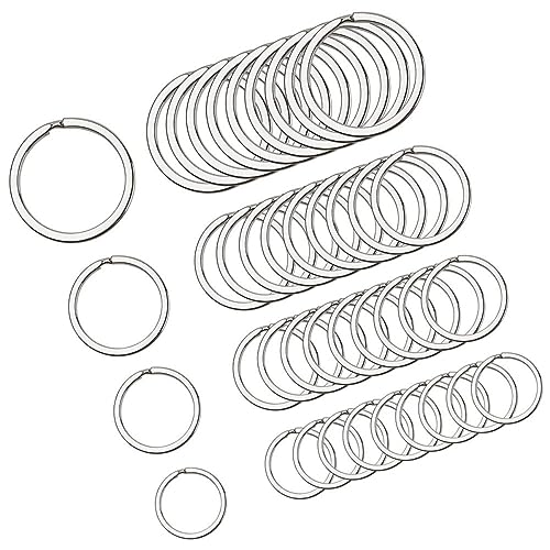 ULTECHNOVO 40 Stück Teiliges Schlüsselring Flache Runde Schlüsselanhänger Ringe Flexibel Schließende Schlüsselringe für Auto Haushalt DIY Bastelprojekte Vielseitig für Schlüssel Anhänger ULTECHNOVO 40 Stück Teiliges Schlüsselring Flache Runde Schlüsselanhänger Ringe Flexibel Schließende Schlüsselringe für Auto Haushalt DIY Bastelprojekte Vielseitig für Schlüssel Anhänger von ULTECHNOVO