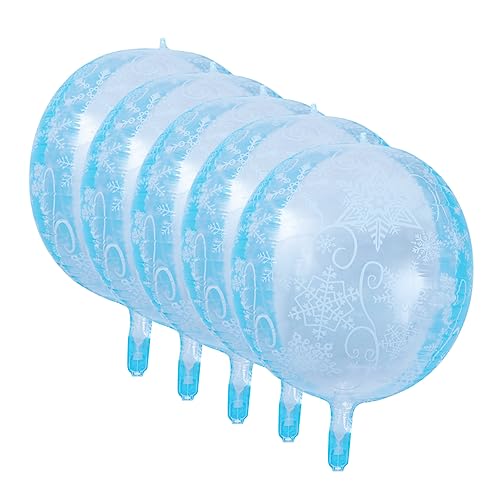 ULTECHNOVO 5 Stück Aluminium Folienballons Flocken Design für Geburtstagsfeiern Party Dekoration Wiederverwendbar und Leicht Festliche und Spaß für Event ULTECHNOVO 5 Stück Aluminium Folienballons Flocken Design für Geburtstagsfeiern Party Dekoration Wiederverwendbar und Leicht Festliche und Spaß für Event von ULTECHNOVO