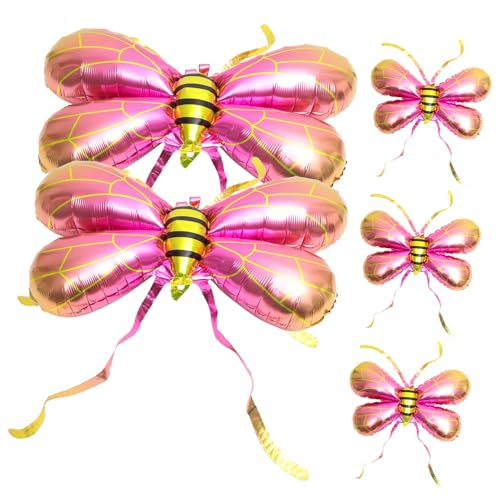 ULTECHNOVO 5 Stück Fee verkleiden sich Requisiten Dekoration schmücken Schüttgut Luft hühner kinderknallzeug Partyballons weiblicher Kostümflügelballon Aluminiumfolie Rosa ULTECHNOVO 5 Stück Fee verkleiden sich Requisiten Dekoration schmücken Schüttgut Luft hühner kinderknallzeug Partyballons weiblicher Kostümflügelballon Aluminiumfolie Rosa von ULTECHNOVO