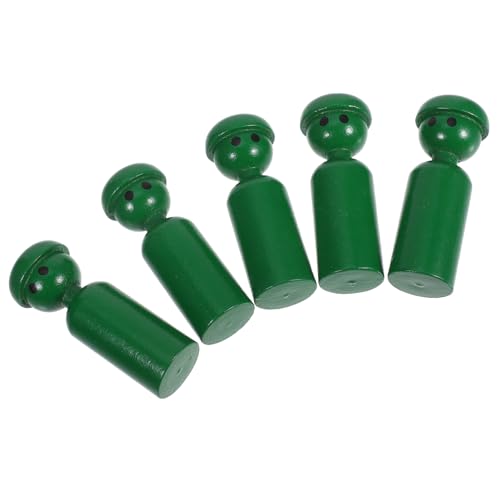 ULTECHNOVO 5 Stück Holzpuppenspielzeug Holzfiguren Holzsteckpuppe Mit Hut Steckfiguren Cartoon Steckpuppen Lernspielzeug Aus Holz Vorschul Lernfiguren Holzsteckfiguren Grün ULTECHNOVO 5 Stück Holzpuppenspielzeug Holzfiguren Holzsteckpuppe Mit Hut Steckfiguren Cartoon Steckpuppen Lernspielzeug Aus Holz Vorschul Lernfiguren Holzsteckfiguren Grün von ULTECHNOVO