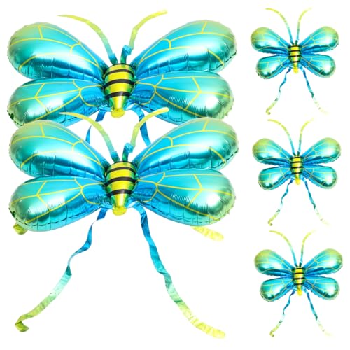 ULTECHNOVO 5 Stück Kostümflügelballon Party Farben Blau Bienenflügelballon Dekoration geformt Ö hühner kinderknallzeug luftballons Bienenballons Cosplay- Aluminiumfolie Blue ULTECHNOVO 5 Stück Kostümflügelballon Party Farben Blau Bienenflügelballon Dekoration geformt Ö hühner kinderknallzeug luftballons Bienenballons Cosplay- Aluminiumfolie Blue von ULTECHNOVO