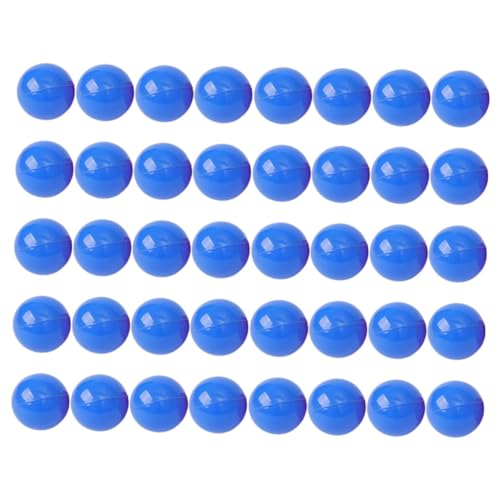 ULTECHNOVO 50 Stück Blaue Lotteriekugeln zum Öffnen Leichte Nahtlose Raffle Drawing Balls für Partyspiele Veranstaltungen und Gewinnspiele Praktische Spiel und Event Requisiten von ULTECHNOVO