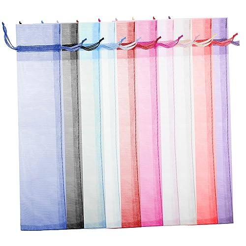 ULTECHNOVO 50 Stück Einfacher Mullbeutel Geschenkbeutel Geschenktüten Für Hochzeiten Lange Organzabeutel Satinbeutel Mit Kordelzug Schmuckbeutel Mesh-beutel Stoff Strahlport ULTECHNOVO 50 Stück Einfacher Mullbeutel Geschenkbeutel Geschenktüten Für Hochzeiten Lange Organzabeutel Satinbeutel Mit Kordelzug Schmuckbeutel Mesh-beutel Stoff Strahlport von ULTECHNOVO