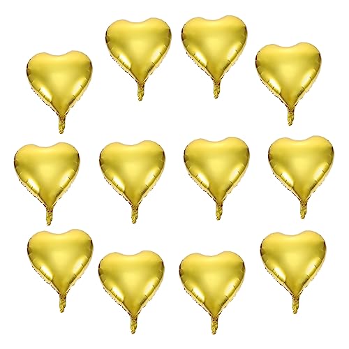 ULTECHNOVO 50 Stück Herzförmige Metallic Folienballons Gold Hochzeit Party Dekoration Valentinstag Festival Luftballons Langlebig Vielseitig für Wand Fenster Decke Geeignet ULTECHNOVO 50 Stück Herzförmige Metallic Folienballons Gold Hochzeit Party Dekoration Valentinstag Festival Luftballons Langlebig Vielseitig für Wand Fenster Decke Geeignet von ULTECHNOVO
