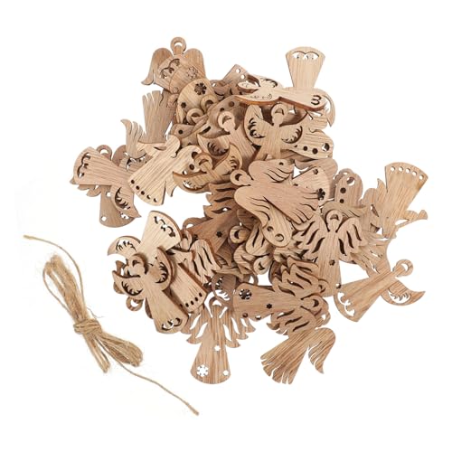 ULTECHNOVO 50 Stück Holzscheiben zum Bemalen Unlackierte Diy Holzanhänger Kreative Holzfiguren für Basteln Scrapbooking Dekoration und Geschenkanhänger Naturholz mit Glatten Kanten ULTECHNOVO 50 Stück Holzscheiben zum Bemalen Unlackierte Diy Holzanhänger Kreative Holzfiguren für Basteln Scrapbooking Dekoration und Geschenkanhänger Naturholz mit Glatten Kanten von ULTECHNOVO