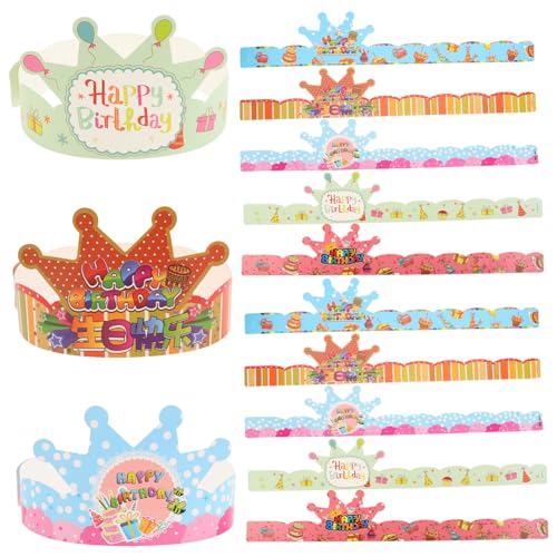 ULTECHNOVO 50 Stück Papierkrone Aufkleber Mini Kleinkind Mütze Geburtstagsfeier Kronenhüte Kappe partyhüte party zubehör Geburtstagskopfbedeckungen für Kronen für ULTECHNOVO 50 Stück Papierkrone Aufkleber Mini Kleinkind Mütze Geburtstagsfeier Kronenhüte Kappe partyhüte party zubehör Geburtstagskopfbedeckungen für Kronen für von ULTECHNOVO