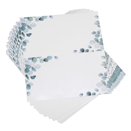 ULTECHNOVO 50 Stück Sitzplatzkarte Party Braut- Tischkarten für die Tischdekoration Büfett reserviert Tischkarten zum Ausdrucken Grünkarten Platzkarten mit Hochzeitsnamen Papier Weiß ULTECHNOVO 50 Stück Sitzplatzkarte Party Braut- Tischkarten für die Tischdekoration Büfett reserviert Tischkarten zum Ausdrucken Grünkarten Platzkarten mit Hochzeitsnamen Papier Weiß von ULTECHNOVO