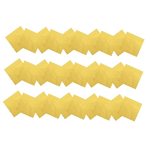 ULTECHNOVO 500 Stück Goldfolie Geschenkpapier Aluminiumfolie Bonbonpapier Süßigkeiten Verpackungspapier für Schokolade Candy Wrapping Party Dekoration von ULTECHNOVO