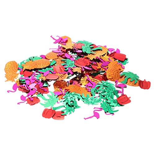 ULTECHNOVO 5Packungen Hawaiianisches Party Konfetti Dekorationen mit Flamingo Ananas und Chili für Sommerfeiern und Geburtstagsfeiern für Tischdeko ULTECHNOVO 5Packungen Hawaiianisches Party Konfetti Dekorationen mit Flamingo Ananas und Chili für Sommerfeiern und Geburtstagsfeiern für Tischdeko von ULTECHNOVO