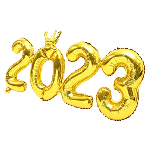 ULTECHNOVO 5Sätze Folienzahl Ballons für Neujahrsfeier Teiliges Langlebig und Selbstversiegelnd für Partydekoration Hochzeiten und Festliche Anlässe ULTECHNOVO 5Sätze Folienzahl Ballons für Neujahrsfeier Teiliges Langlebig und Selbstversiegelnd für Partydekoration Hochzeiten und Festliche Anlässe von ULTECHNOVO