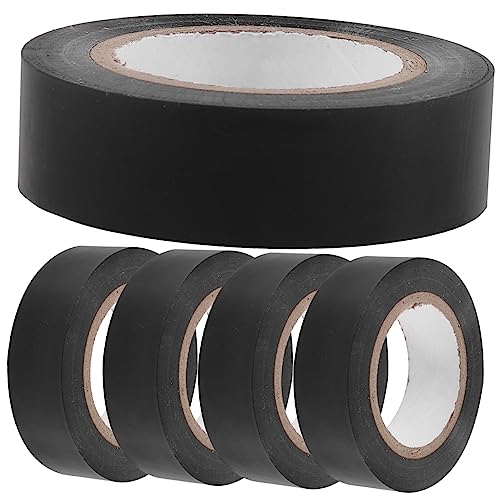 ULTECHNOVO 5er-pack Pvc-isolierbänder 0 71 Zoll X 3 Schwarzes Klebeband für Den Innen- und Außenbereich Breite Elektrikerbänder Hitzebeständig ULTECHNOVO 5er-pack Pvc-isolierbänder 0 71 Zoll X 3 Schwarzes Klebeband für Den Innen- und Außenbereich Breite Elektrikerbänder Hitzebeständig von ULTECHNOVO