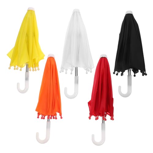 ULTECHNOVO 5Stücke Mini Regenschirme Für Puppen Und Dekorative Regenschirme Kinderfreundlich Für Bastelprojekte Leuchtende Farben Für Kreative Spielideen ULTECHNOVO 5Stücke Mini Regenschirme Für Puppen Und Dekorative Regenschirme Kinderfreundlich Für Bastelprojekte Leuchtende Farben Für Kreative Spielideen von ULTECHNOVO