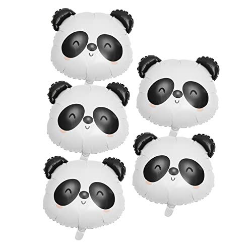 ULTECHNOVO 5Stücke Panda Luftballons aus Aluminiumfolie Party Dekoration mit Realistischem Design für Kindergeburtstag und Feiern Einfache Handhabung und Einzigartiger Fotohintergrund ULTECHNOVO 5Stücke Panda Luftballons aus Aluminiumfolie Party Dekoration mit Realistischem Design für Kindergeburtstag und Feiern Einfache Handhabung und Einzigartiger Fotohintergrund von ULTECHNOVO