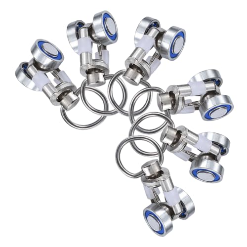 ULTECHNOVO 6 Stück Metallrollen für Vorhänge Hochwertige Gardinenlaufrollen mit für Deckenschienen Einfache Installation Gleitfunktion für Zuhause ULTECHNOVO 6 Stück Metallrollen für Vorhänge Hochwertige Gardinenlaufrollen mit für Deckenschienen Einfache Installation Gleitfunktion für Zuhause von ULTECHNOVO