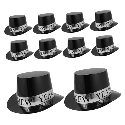 ULTECHNOVO 6 Stück Teiliges Schwarzer Goldneujahrshüte für Erwachsene Silvester Partyhüte Luxuriöse Kopfbedeckungen für Neujahrsfeiern Stilvolle Accessoires für Festliche Anlässe ULTECHNOVO 6 Stück Teiliges Schwarzer Goldneujahrshüte für Erwachsene Silvester Partyhüte Luxuriöse Kopfbedeckungen für Neujahrsfeiern Stilvolle Accessoires für Festliche Anlässe von ULTECHNOVO