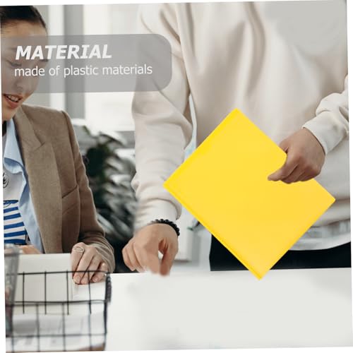 ULTECHNOVO 6 Stück Teiliges Stabile Plastik ordner mit Transparente Einsteckhülle Vielseitig Einsetzbar für Büro Schule und Zuhause Praktische Dokumentenmappe zur Papierorganisation von ULTECHNOVO