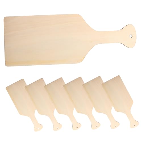 ULTECHNOVO 6 Stück Unlackierte Holzschneidebretter für Diy Bastelprojekte Mini Holzbrettchen zum Bemalen Servieren und Dekorieren Sicheres Langlebiges Material für Kreative Anwendungen ULTECHNOVO 6 Stück Unlackierte Holzschneidebretter für Diy Bastelprojekte Mini Holzbrettchen zum Bemalen Servieren und Dekorieren Sicheres Langlebiges Material für Kreative Anwendungen von ULTECHNOVO