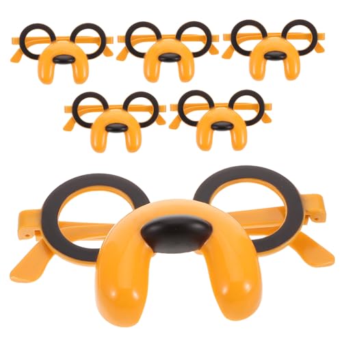 ULTECHNOVO 6 Stück Welpenbrille Fake-brille Für Tierische Partygeschenke Partyzubehör Hunde-cosplay-brille Requisiten Für Fotoautomaten Dekorationen Für Partys Mit Tiermotiven Plastik ULTECHNOVO 6 Stück Welpenbrille Fake-brille Für Tierische Partygeschenke Partyzubehör Hunde-cosplay-brille Requisiten Für Fotoautomaten Dekorationen Für Partys Mit Tiermotiven Plastik von ULTECHNOVO