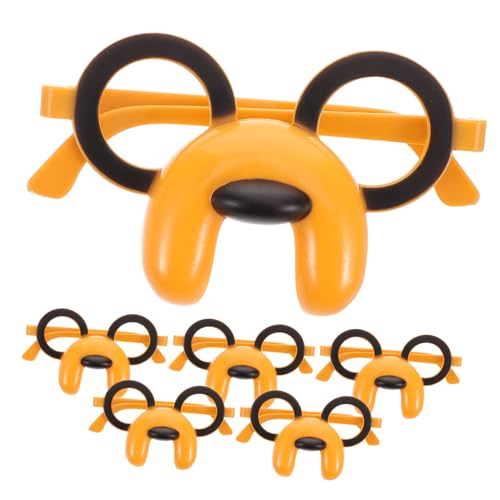 ULTECHNOVO 6 Stück Welpenbrille Hundebrillenhalter Neuheit Brille Kinderglas tierische Partygeschenke Brille Funny Props Party Party Party-Requisiten für Photobooth lustige Brillen Plastik ULTECHNOVO 6 Stück Welpenbrille Hundebrillenhalter Neuheit Brille Kinderglas tierische Partygeschenke Brille Funny Props Party Party Party-Requisiten für Photobooth lustige Brillen Plastik von ULTECHNOVO