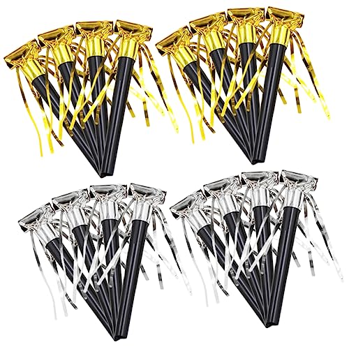 ULTECHNOVO 60 Stück Drachenblasenspielzeug The Hallow Halloween mitgebsel kinderspielzeug Party Sachen Funny Toys nupsis Geburtstag Blowouts Krachmacher Pfeifen Blasen Blowouts Hörner Plastik von ULTECHNOVO