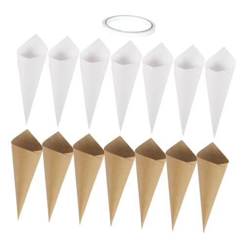 ULTECHNOVO 60 Stück Hochzeitsblütenkegel Blütenkegel Aus Papier Kegelformhandwerkspapier Kleine Blumenstrauß-papierkegel Blumenpackkegel Hochzeitsdekor -konfetti -zapfen Hochzeitskegel Papier ULTECHNOVO 60 Stück Hochzeitsblütenkegel Blütenkegel Aus Papier Kegelformhandwerkspapier Kleine Blumenstrauß-papierkegel Blumenpackkegel Hochzeitsdekor -konfetti -zapfen Hochzeitskegel Papier von ULTECHNOVO