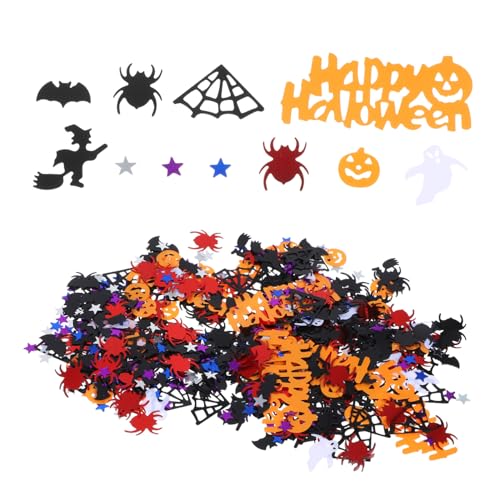 ULTECHNOVO 60G Halloween Konfetti Mix Glitzernde Spinnen Kürbisse und Hexen für Tischdekoration und DIY Projekte Langlebiges Material für Halloween Partys ULTECHNOVO 60G Halloween Konfetti Mix Glitzernde Spinnen Kürbisse und Hexen für Tischdekoration und DIY Projekte Langlebiges Material für Halloween Partys von ULTECHNOVO