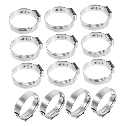ULTECHNOVO 60Stücke Ringklemmen Einohr Klemmen Langlebig Für Rohrbefestigungen Hohe Temperaturbeständigkeit Perfektes Zubehör Für Sanitär ULTECHNOVO 60Stücke Ringklemmen Einohr Klemmen Langlebig Für Rohrbefestigungen Hohe Temperaturbeständigkeit Perfektes Zubehör Für Sanitär von ULTECHNOVO