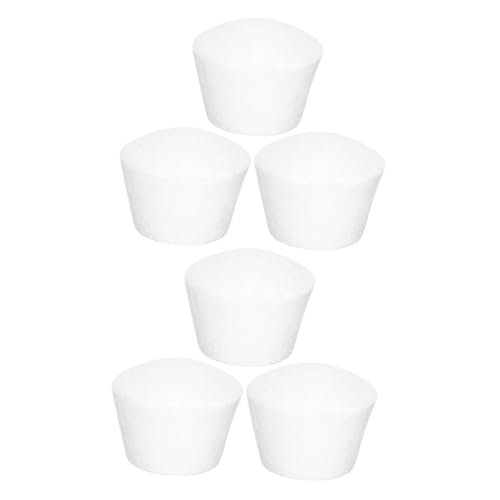 ULTECHNOVO 6Stücke DIY Cupcake Modelle aus Realistische Kuchendekoration für Party Fotografie und Bastelprojekte Wiederverwendbare und Praktische Kunstkuchen für Muffins von ULTECHNOVO