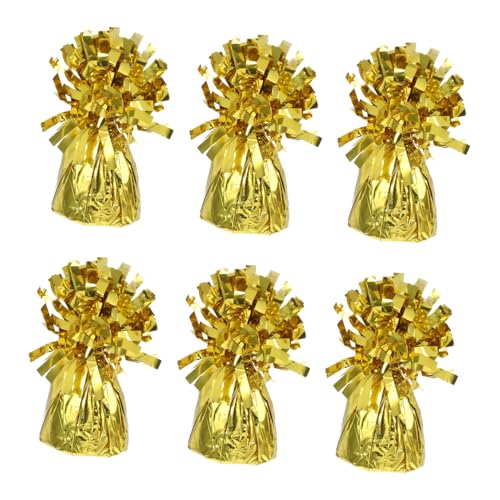 ULTECHNOVO 6Stücke Robuste Gewichte für Ballons für Hochzeiten Geburtstagsfeiern und Jubiläumsdekorationen Vielseitig Einsetzbar und Wiederverwendbar von ULTECHNOVO