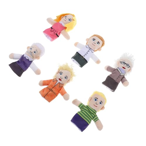ULTECHNOVO 6er Set Familienhandpuppe Familie Fingerpuppen Finger-hände-Puppen Storytime Fingerpuppen Weihnachtsstrumpffüller Menschen Fingerpuppen Familienmitglieder Fingerpuppen Plüsch ULTECHNOVO 6er Set Familienhandpuppe Familie Fingerpuppen Finger-hände-Puppen Storytime Fingerpuppen Weihnachtsstrumpffüller Menschen Fingerpuppen Familienmitglieder Fingerpuppen Plüsch von ULTECHNOVO