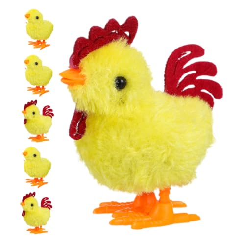 ULTECHNOVO 6pcs Aufwickeln Plüschspringende Kükenspielzeug Hüpfen Spielzeug Realistische Nutztiere Hühnerspielzeug Für Mädchen Schüttgüter Für Kinder Realistisches Hühnchen ULTECHNOVO 6pcs Aufwickeln Plüschspringende Kükenspielzeug Hüpfen Spielzeug Realistische Nutztiere Hühnerspielzeug Für Mädchen Schüttgüter Für Kinder Realistisches Hühnchen von ULTECHNOVO